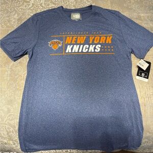 NBA New York Knicks Heather Blue Tee
